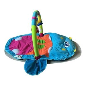 Infantino - Happy Hippo Gym Playmat (38" x 18") - Baby Activity Mat